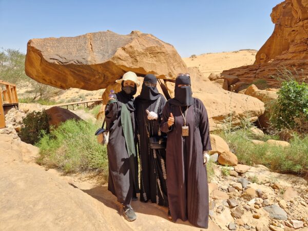 Frauen Saudi-Arabien Reise Al Ula